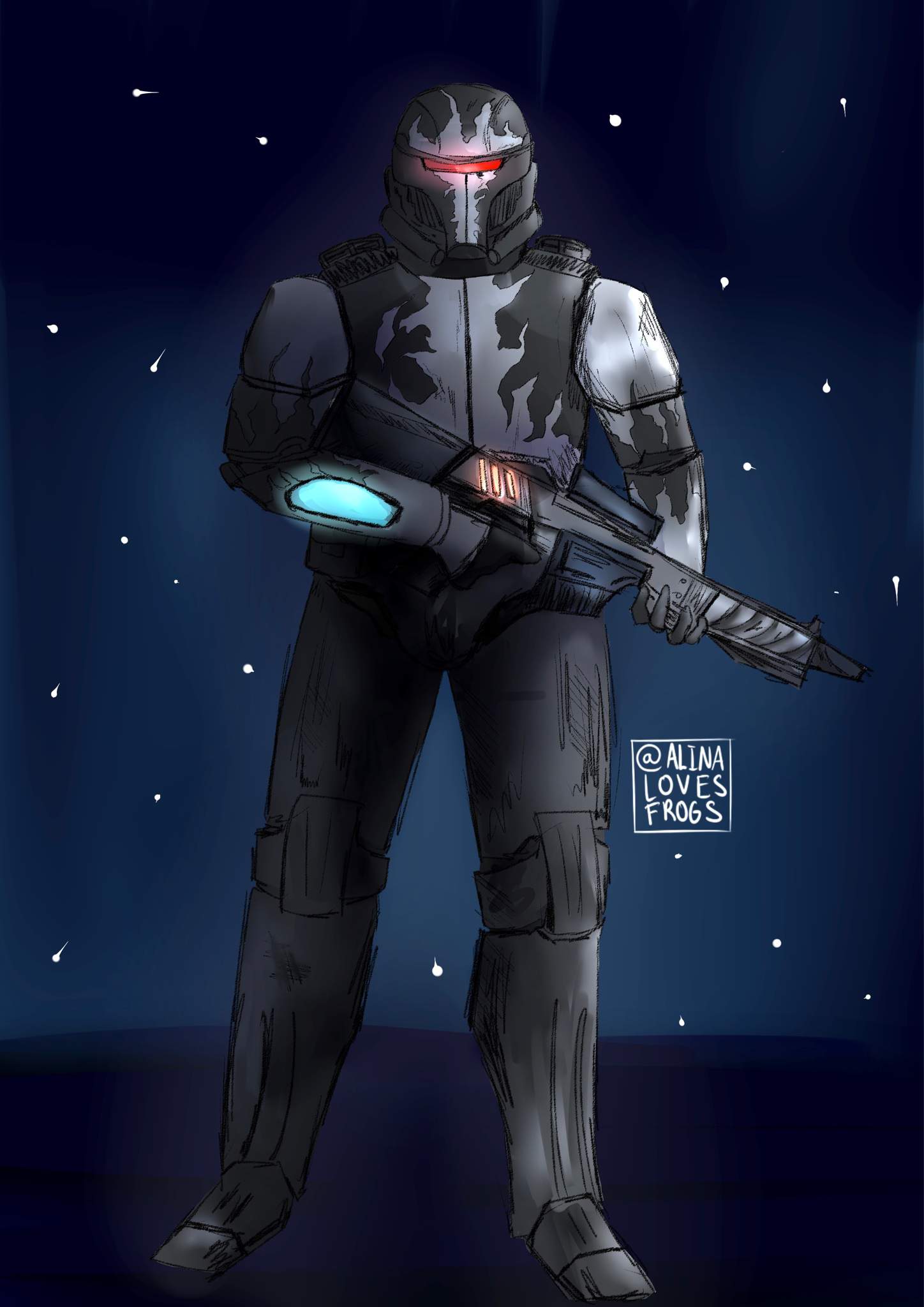 Art Commission - Super Soldier | Star Wars Amino