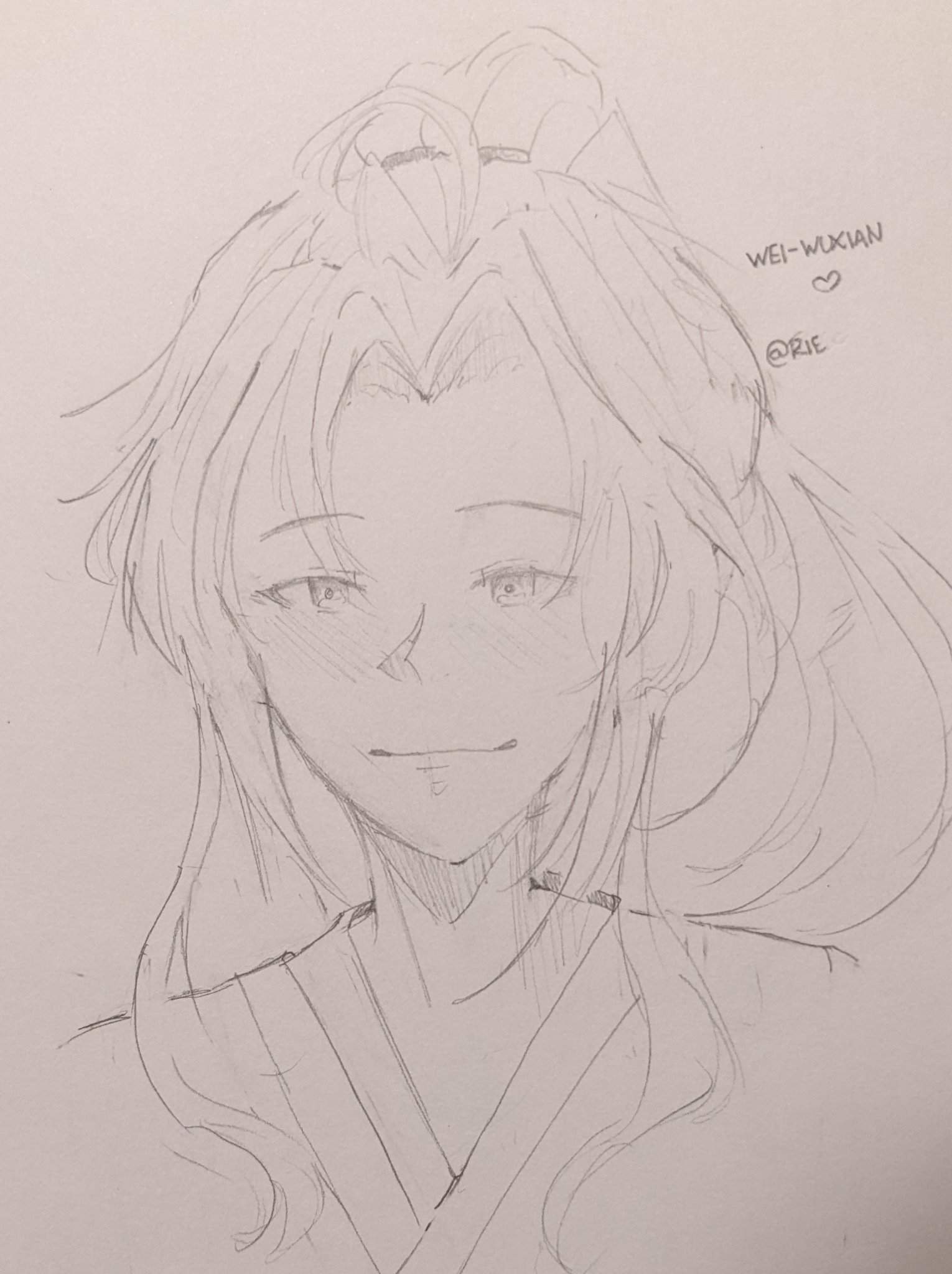 Wei Wuxian Drawing | Mo Xiang Tong Xiu Amino