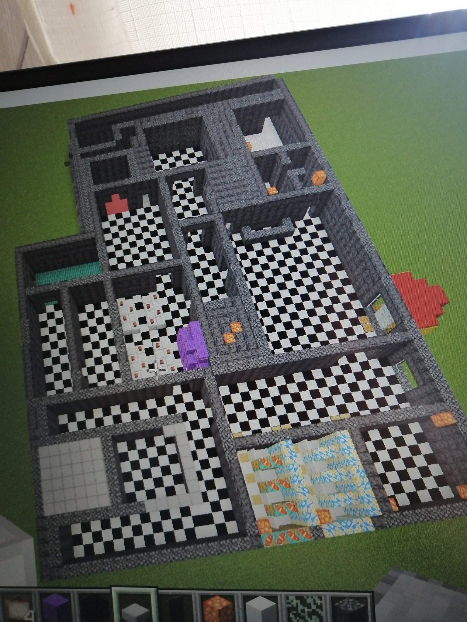 Map of pizzeria FNaF 1 and 2 in Minecraft!! | Five Nights At Freddy's Amino