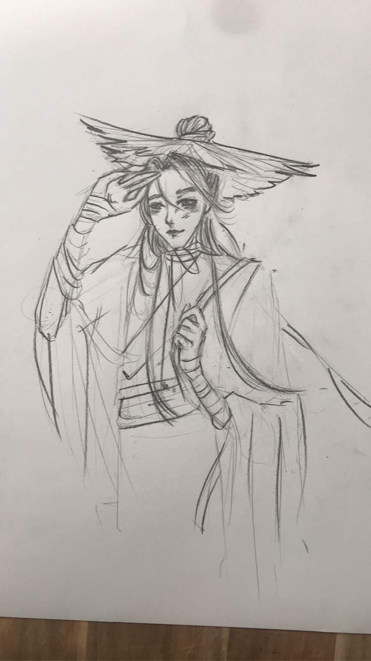 Rushed Xie Lian drawing >