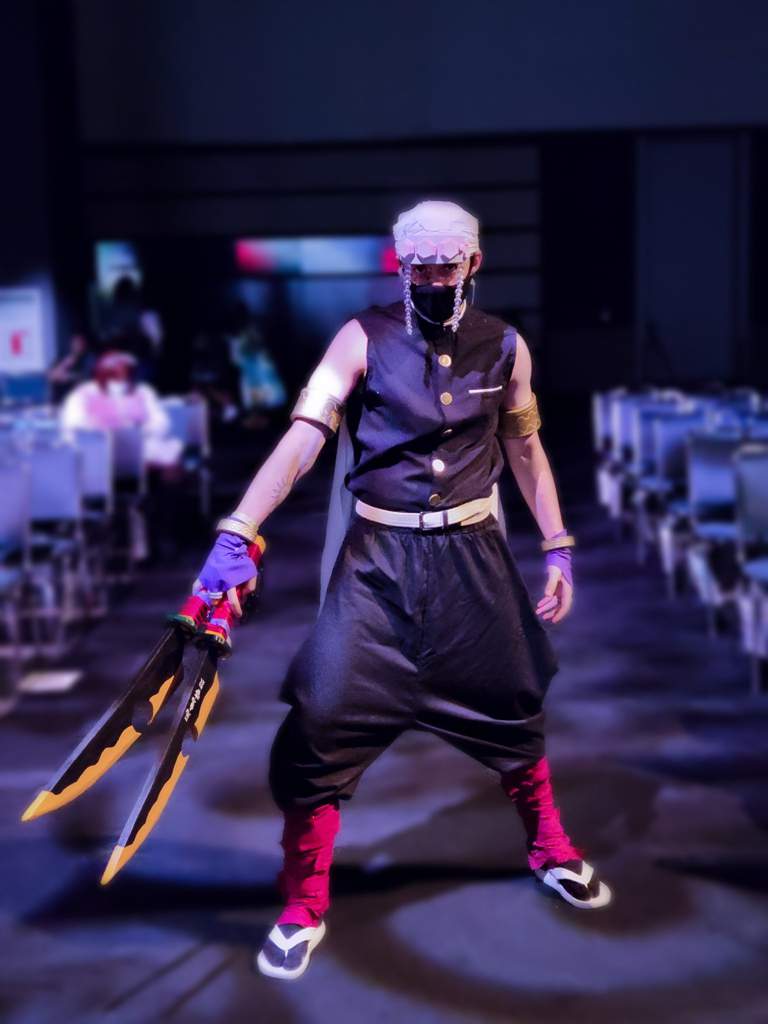 My Tenen Uzui cosplay at Anime Expo day 2. Started making it and ...