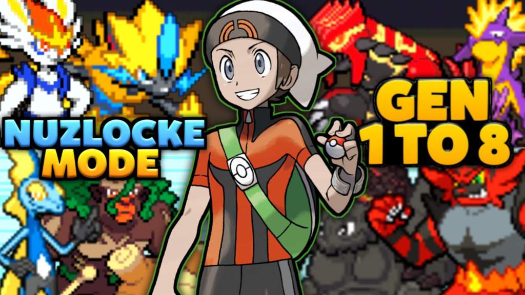 [new Update] Pokemon Gba Rom Hack With Gen 1 -8, Nuzlocke Mode, 24 