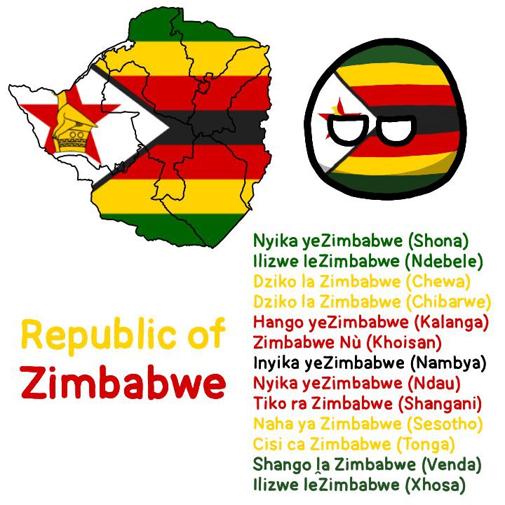 Republic of Zimbabwe | Polandball Amino