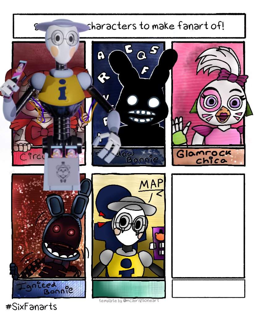 Map Bot: 6 Fanarts | Five Nights At Freddy's Amino