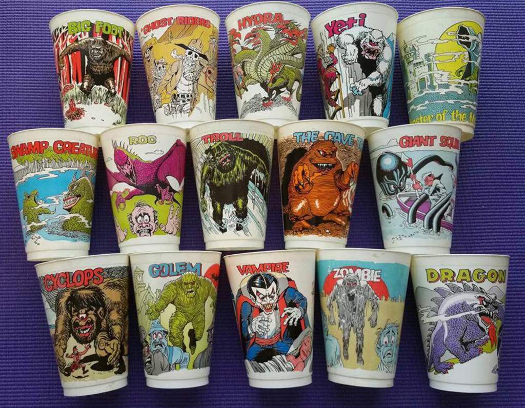 7-Eleven's Monster Slurpee Cups (1976-1977) #3 | Monster Facts Amino