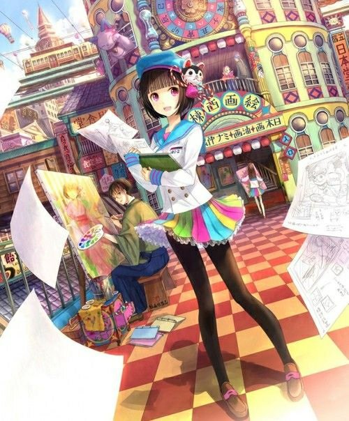 Anime Girls at the Amusement Park.???????????? | Anime Amino