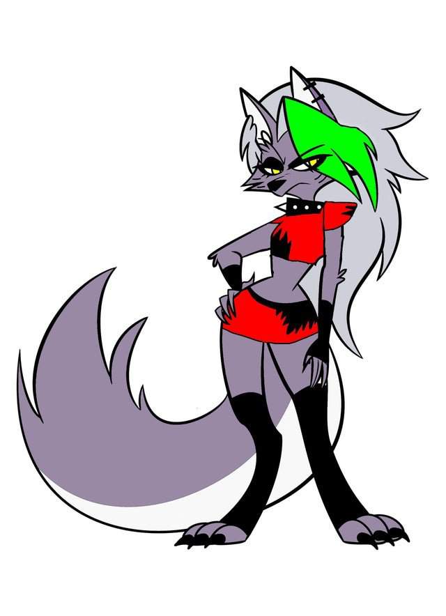 Roxanne Wolf (helluva Boss Meets Fnaf Au) 