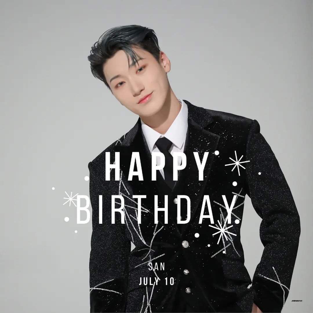 Happy birthday have a great day san 🎂 🎊 🎁 🎈 🥳 🎉 🎂 🎊 🎁 🎈 🥳 🎉 | ATEEZ ...