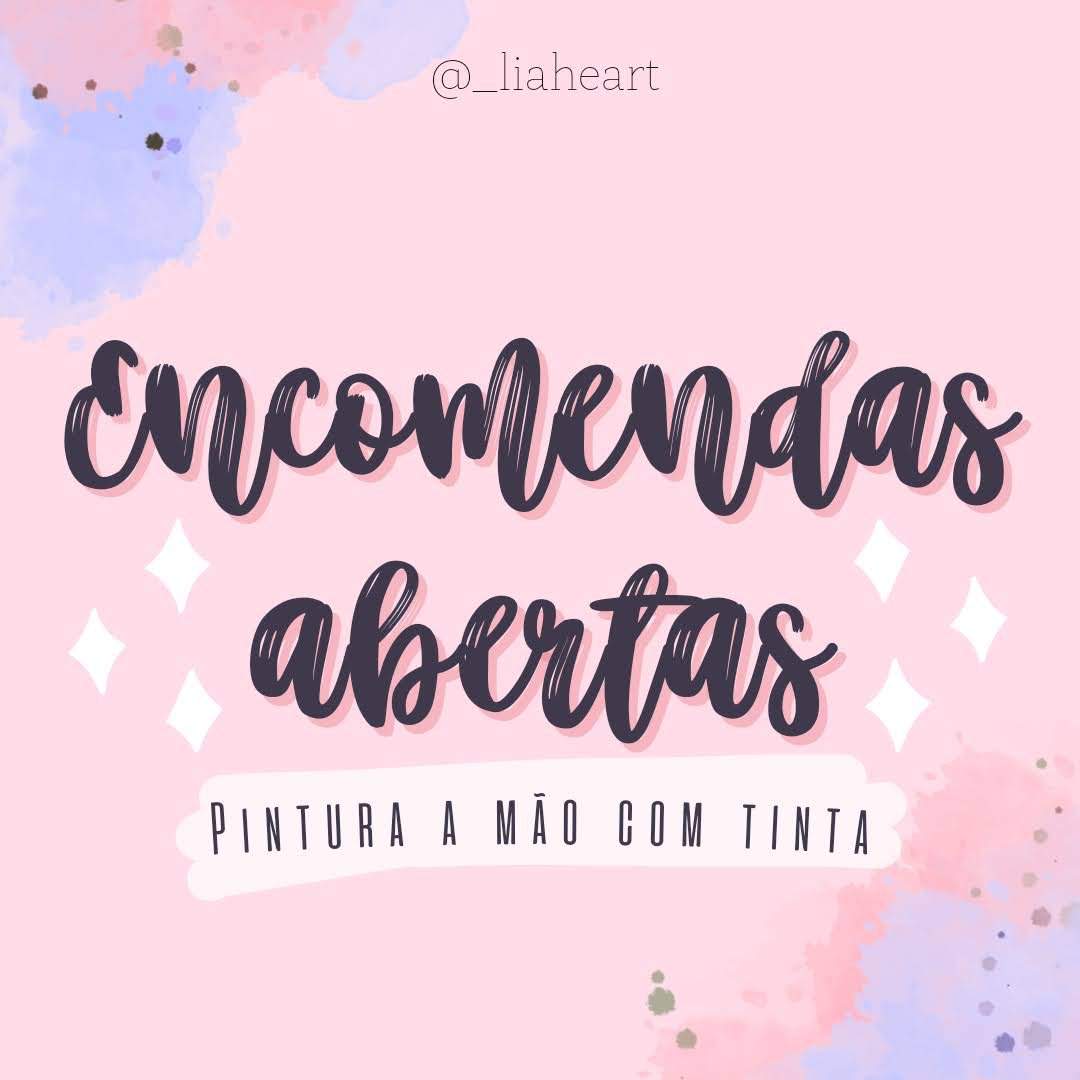 Encomendas abertas 🌟 | DIVULGAÇÃO br Amino