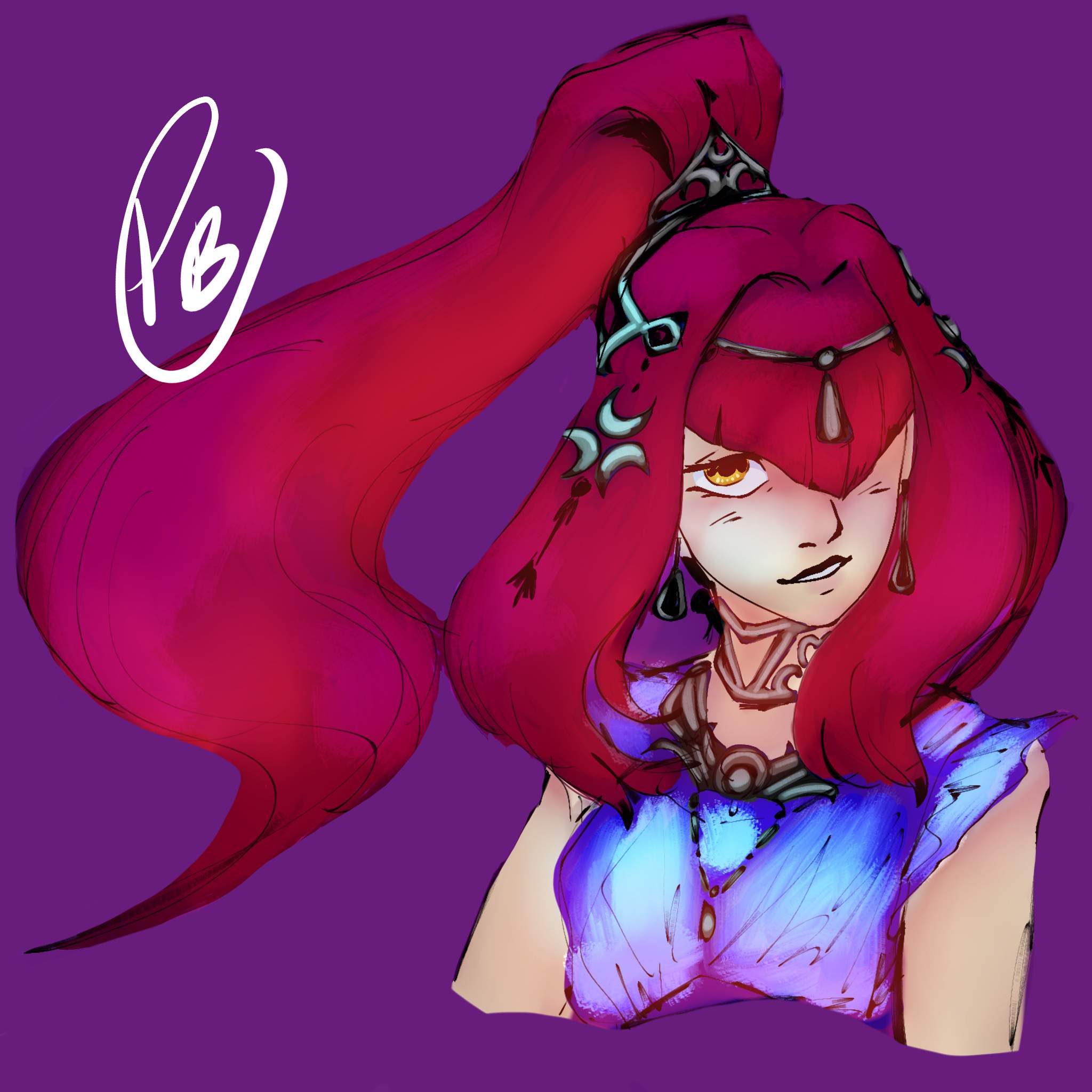 Human mipha take 2 (+sneak peak) | Zelda Amino