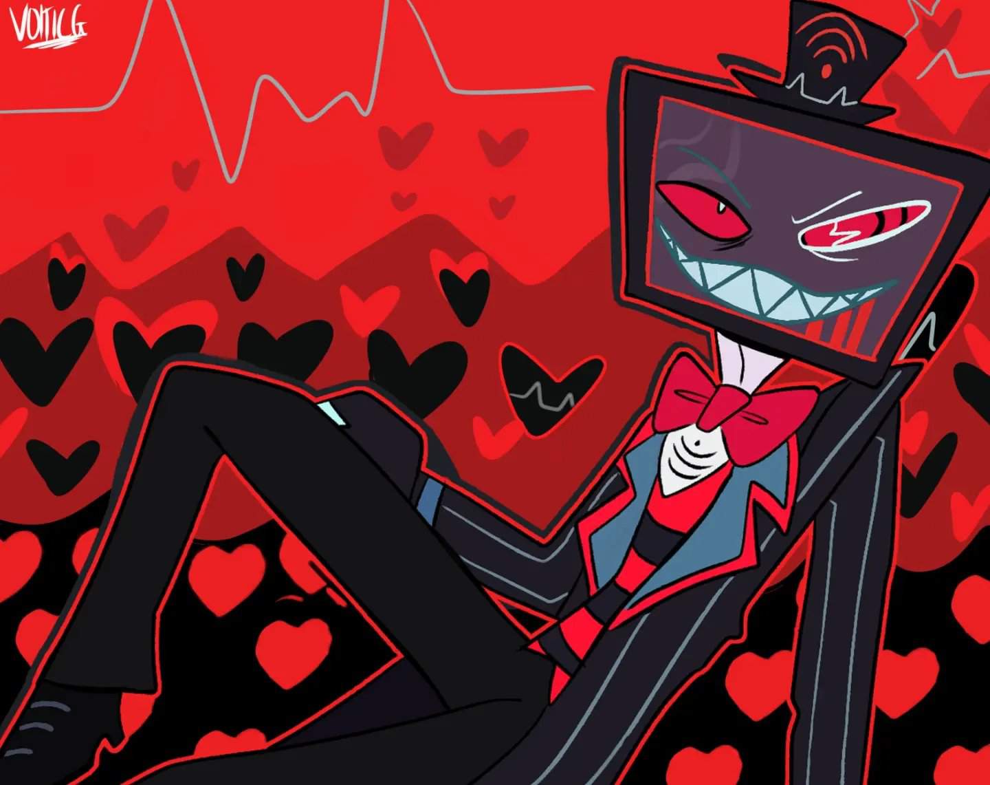 Vox pinup WHEN? | Hazbin Hotel (official) Amino