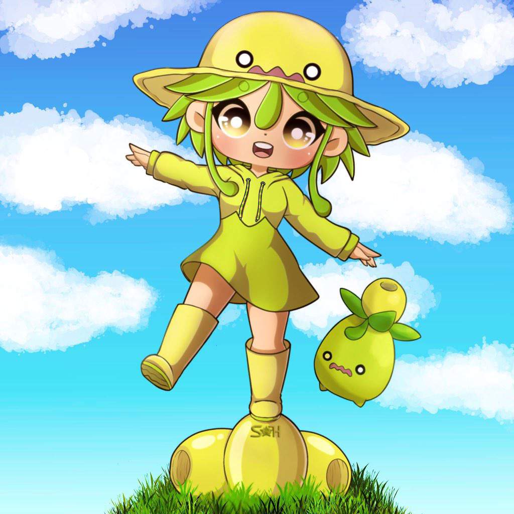 Smoliv Inspired Chibi | Pokémon Amino