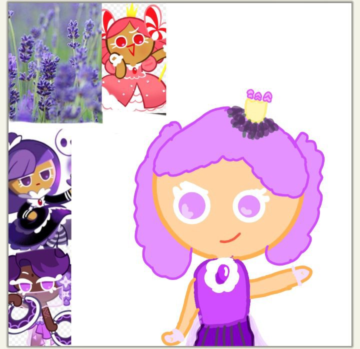 Lavender cookie art | *Cookie Run* Amino