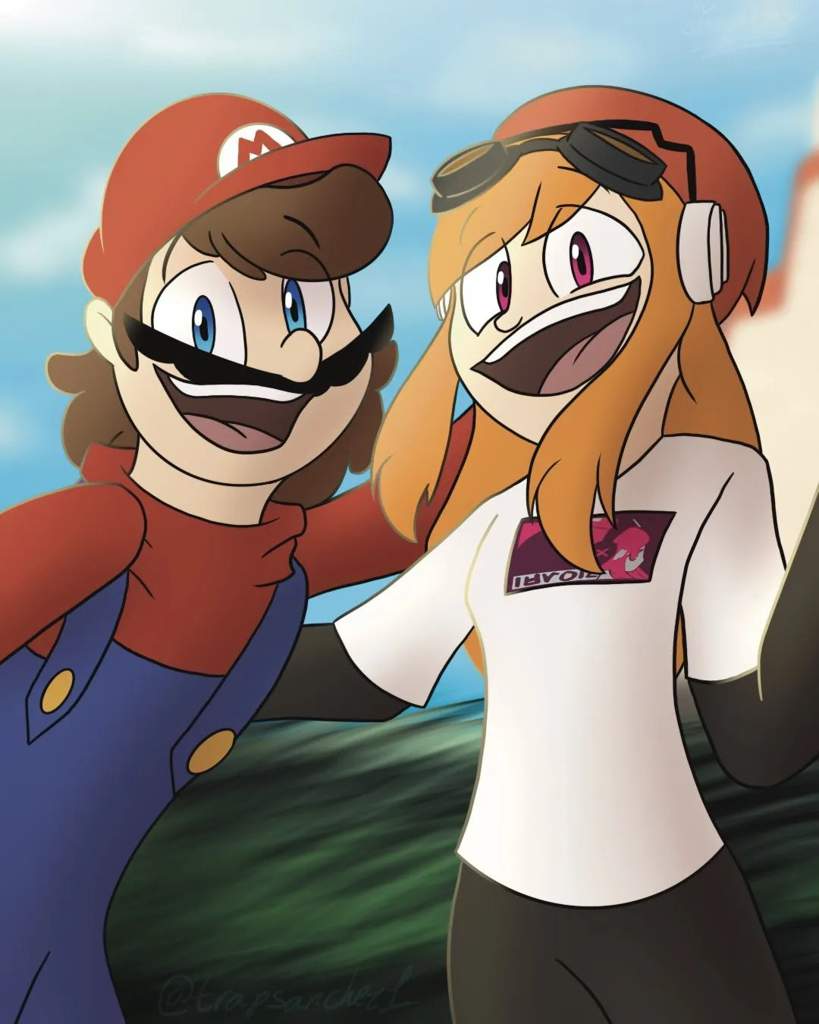 Mario Meggy Taking A Picture My Dtiys Submission Smg4 Amino