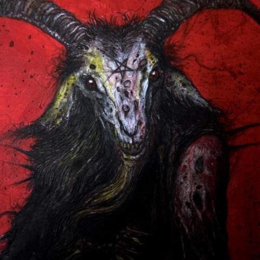 Ламия демон черная коза