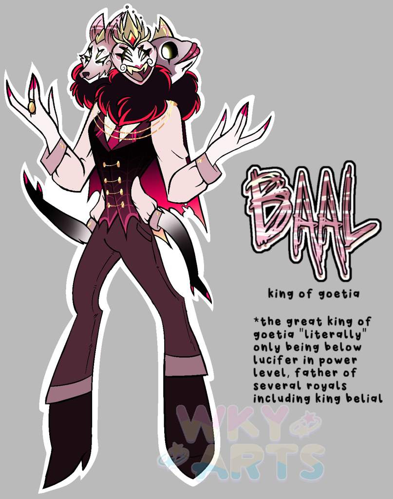 updated baal human form | Hazbin Hotel (official) Amino