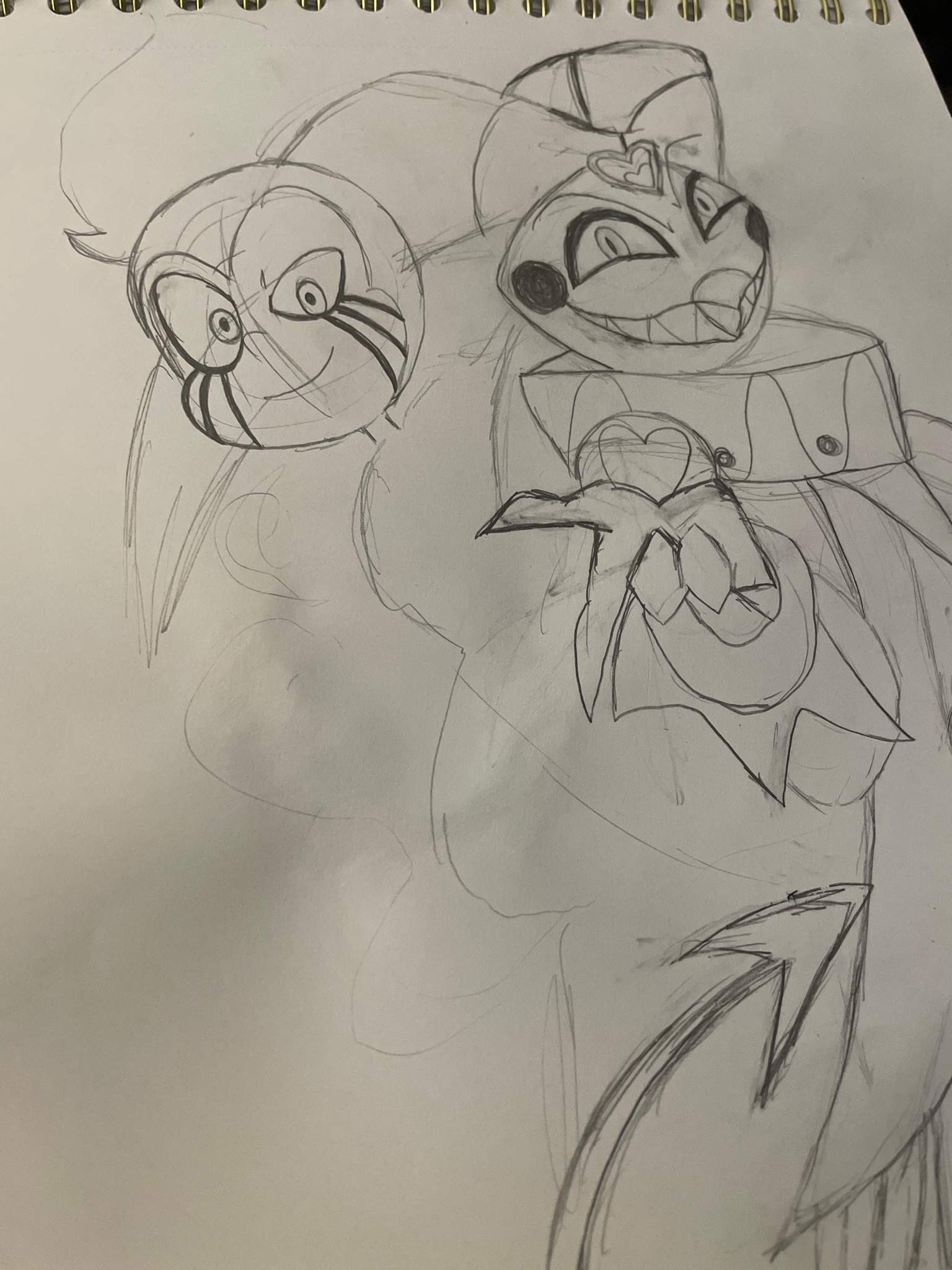 Spinel and Fizzarolli rough draft | Steven Universe Amino