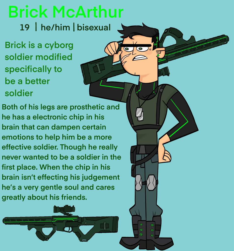 Dawn and Brick Cyberpunk au | Total Drama Official Amino