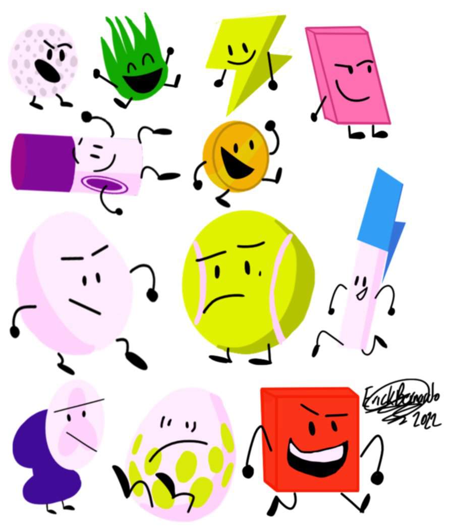 BFB and TPOT characters | BFB Amino