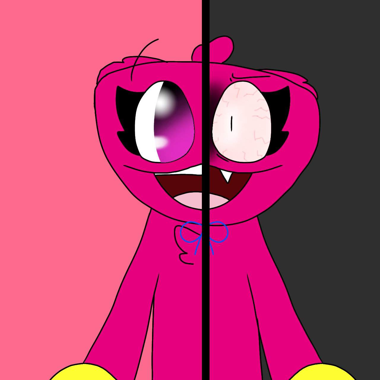 My new huggy wuggy sona character! | Poppy Playtime Amino