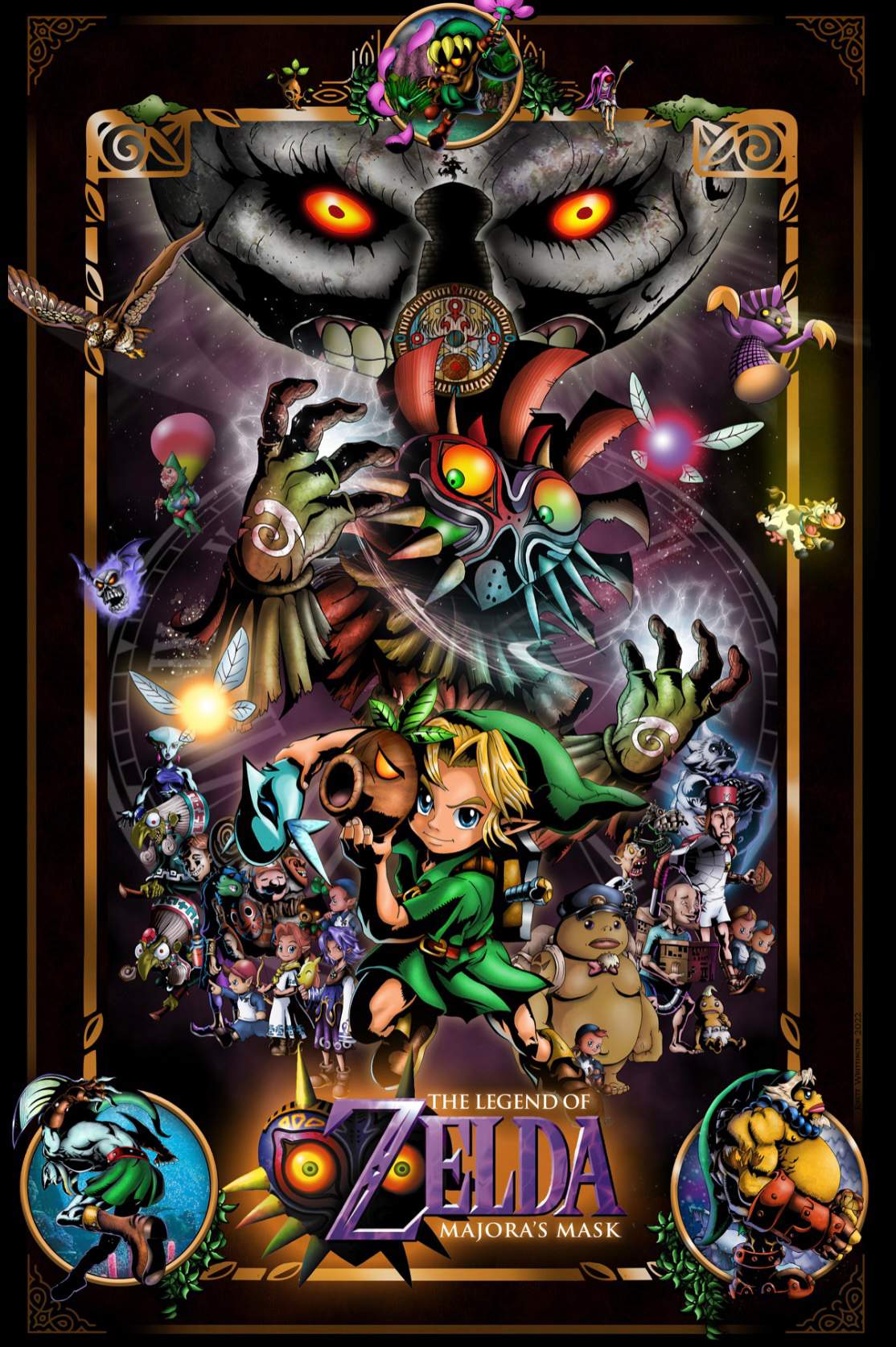 Majora mask movie poster | Zelda Amino