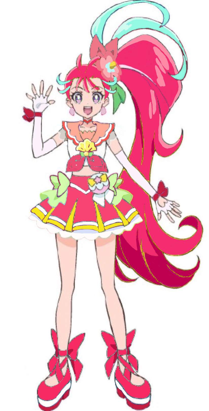 Cure summer cure flamingo color swap | Precure Amino