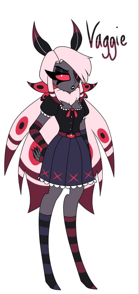 Angel Dust Alastor And Vaggie Redesign Hazbin Hotel Official Amino