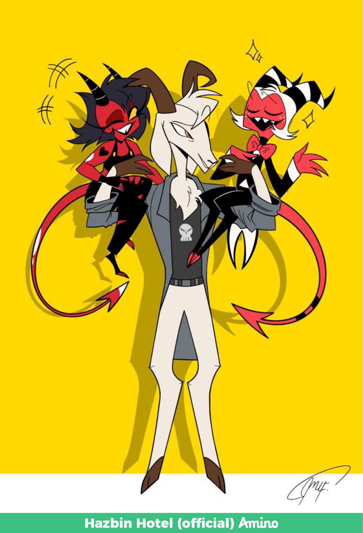 IronHead and the IMP Duo | Hazbin Hotel (official) Amino