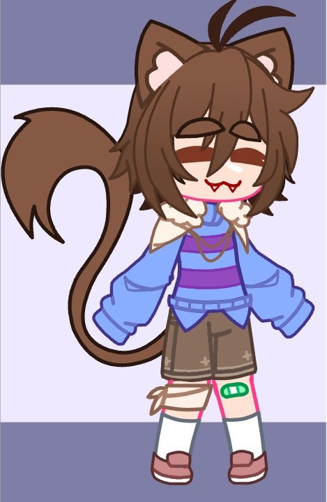 Small Edit of Nekotale Frisk | Undertale × Gacha Life Amino