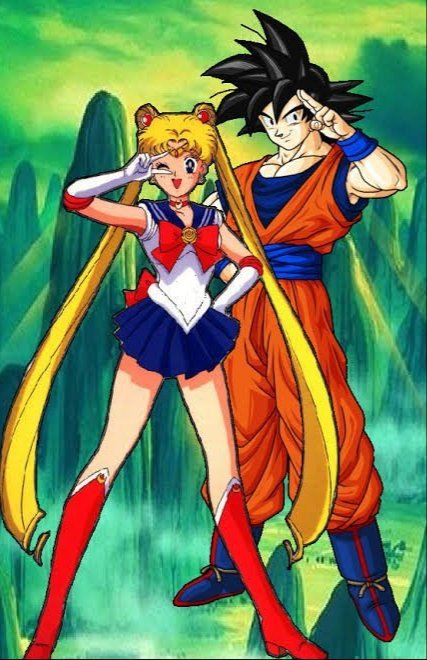 Goku X Sailor Moon Anime Amino
