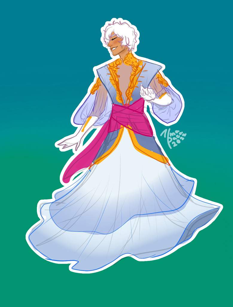 Messy Asra Masquerade Outfit Redraw | The Arcana: Visual Novel Amino