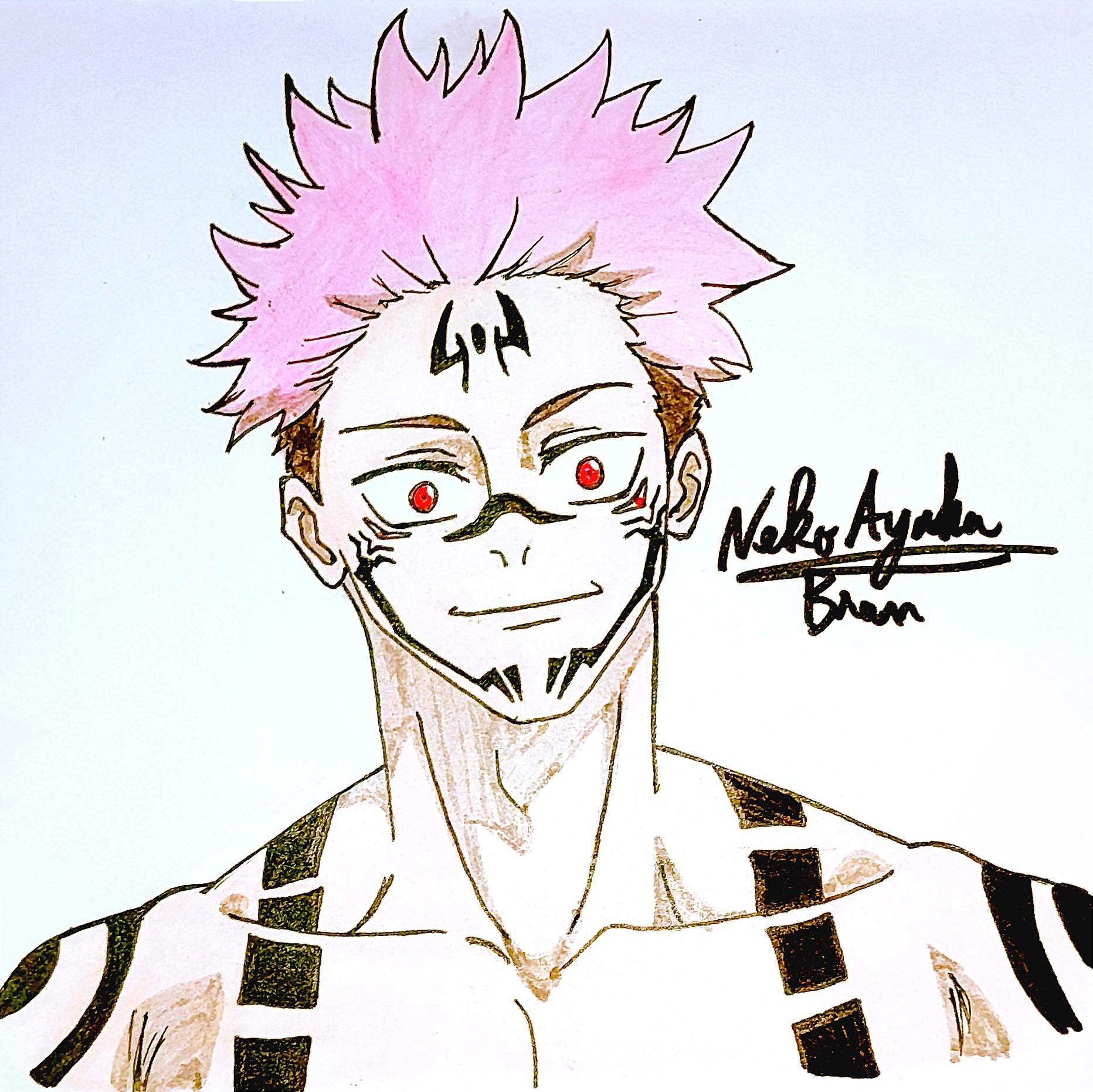 Dessin : Sukuna ! | Jujutsu Kaisen Amino FR Amino