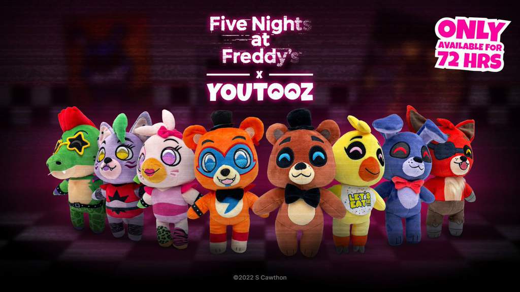 los-peluches-de-fnaf-1-y-fnaf-sb-de-youtooz-ya-est-n-disponibles