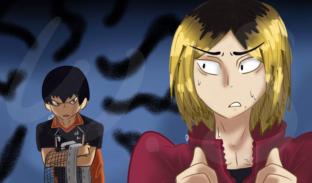 Kenma and Kageyama Scene Redraw | Haikyuu!! Amino