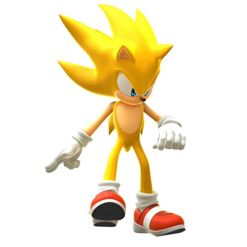 The best render of Super Sonic I made so far | Sonic the Hedgehog! Amino