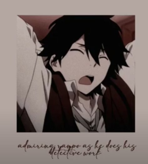 |🔎|𝒆𝒅𝒐𝒈𝒂𝒘𝒂 𝒓𝒂𝒏𝒑𝒐 𝒑𝒍𝒂𝒚𝒍𝒊𝒔𝒕|🔎| | Wiki | Bungou Stray Dogs Amino