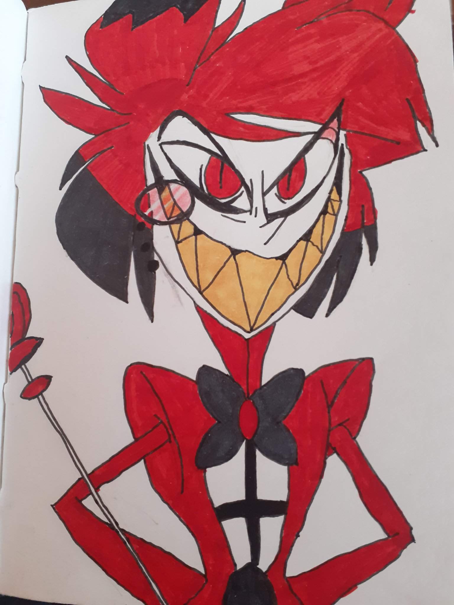 Alastor finished | •Hazbin Hotel/Helluva Boss• Amino