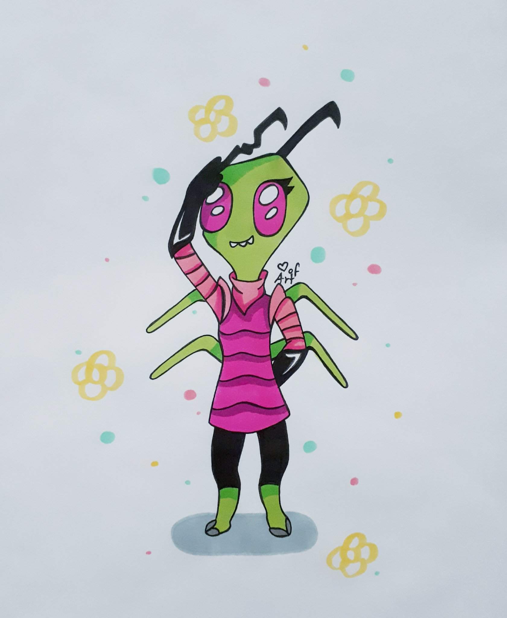 Fufu in Irken uniform | Invader Zim Amino