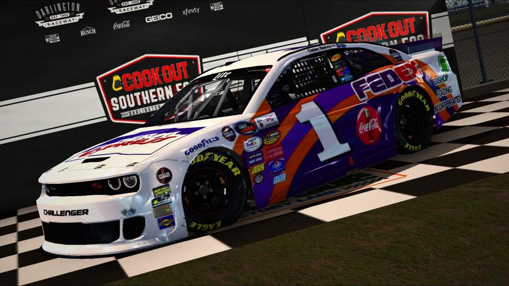 MLNCS Paint scheme aesthetics: Caden Bishop’s #1 FedEx “First design ...