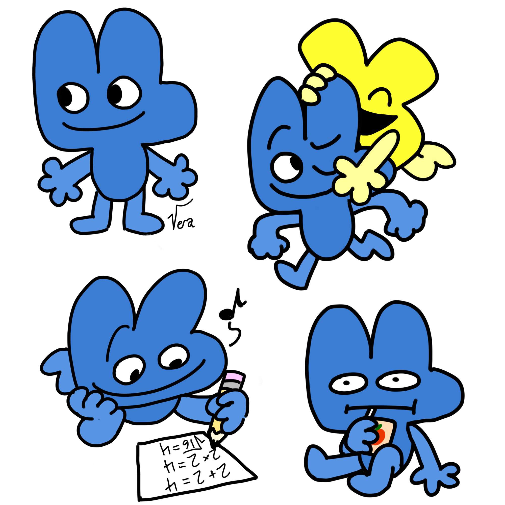 Four Happy Fours | BFB Amino! Amino