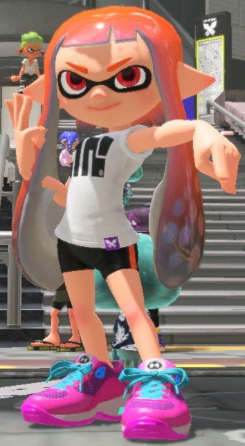 Inkling Girl poses | Splatoon Amino