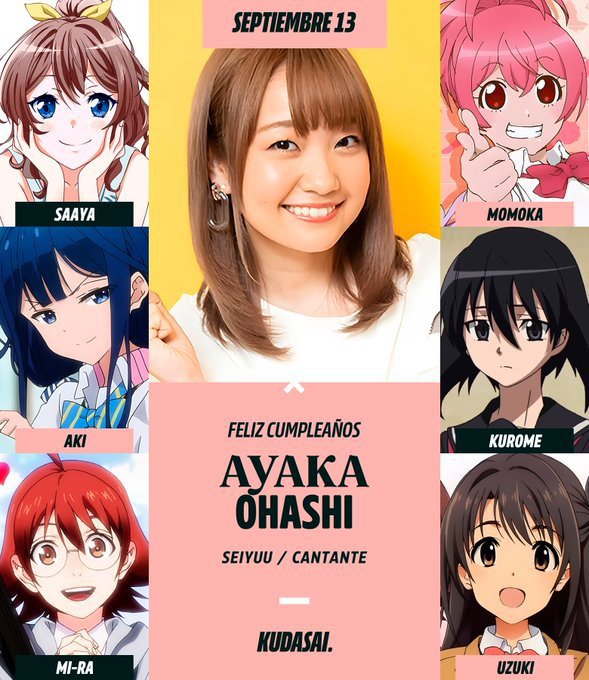 Felicidades Ayaka Ohashi | •Anime• Amino