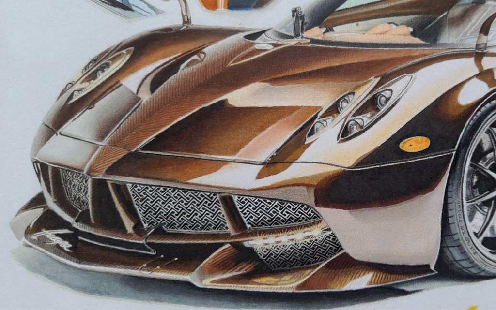 Dibujo Pagani Huayra Hermes Edition Arte Amino Amino