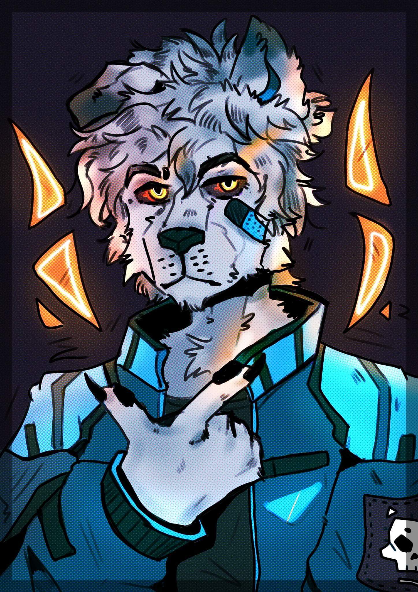 Cyberpunk styled character! | Furry Amino