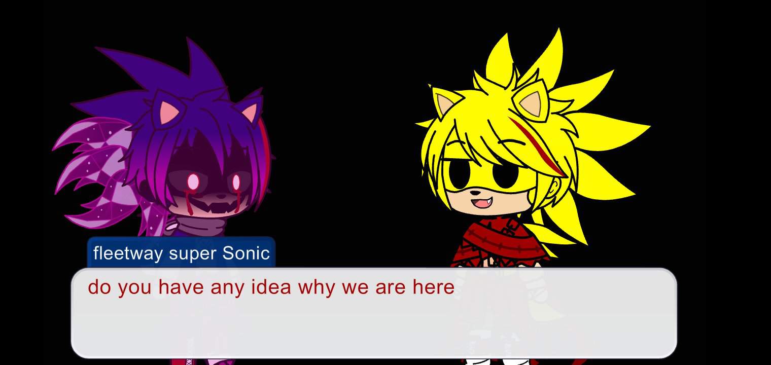 Darkspine hyper fleetway vs hyper sonic.exe part 1 | LunimeAmino Amino