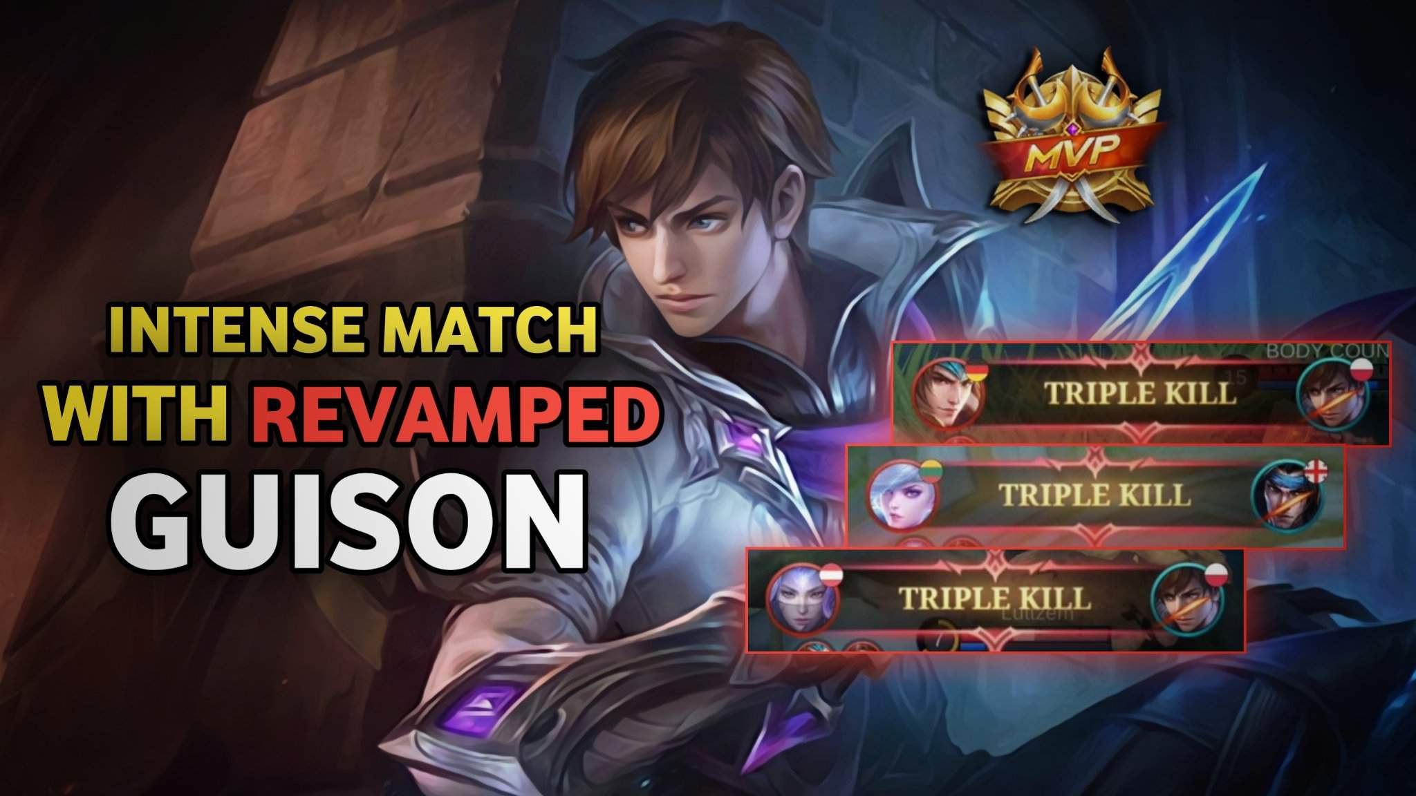 The Most Intense Match with Revamped Guison... | MLBB | Mobile Legends ...