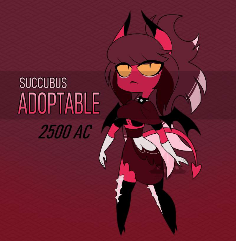 🖤succubus Adoptable [on Hold] Hazbin Hotel Official Amino