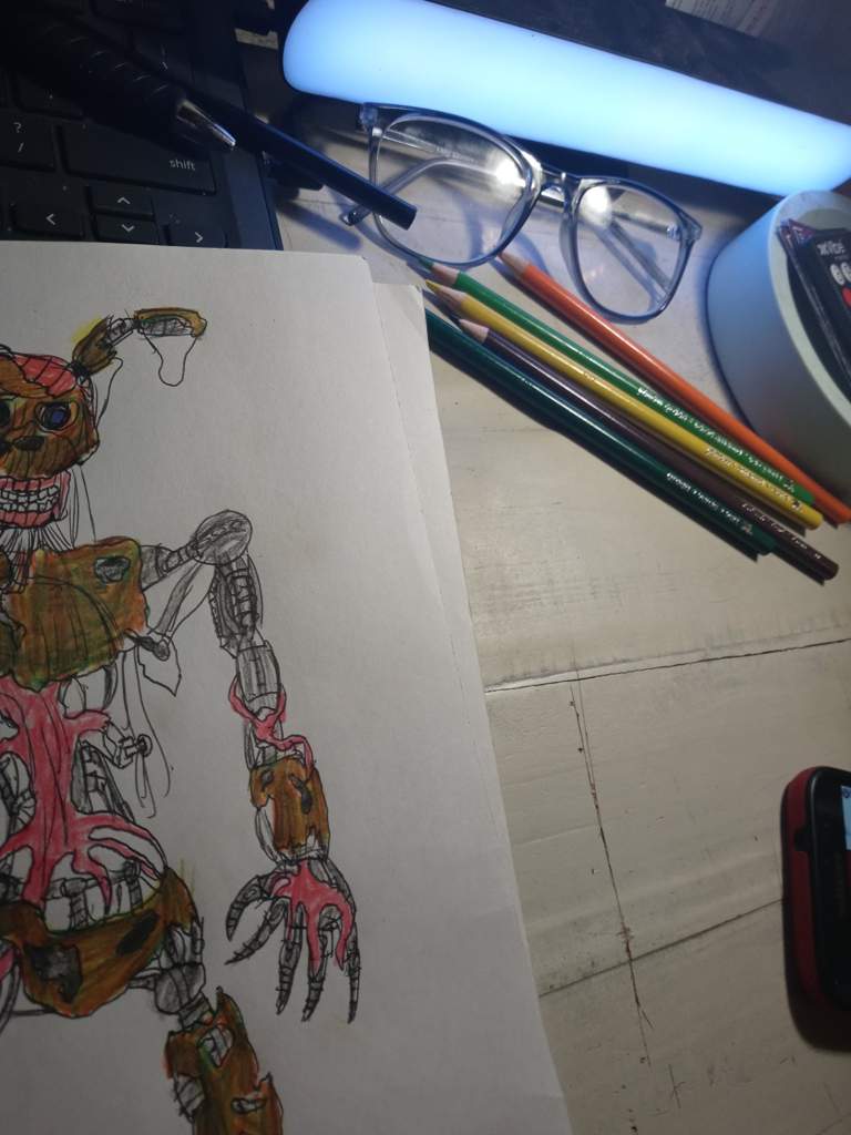 FNAF Burntrap Drawing Five Nights At Freddy's Amino