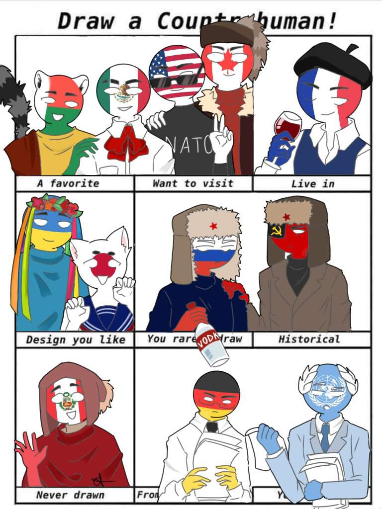 Draw a countryhumans 🖌 | 🌎Country Humans🌎 Amino