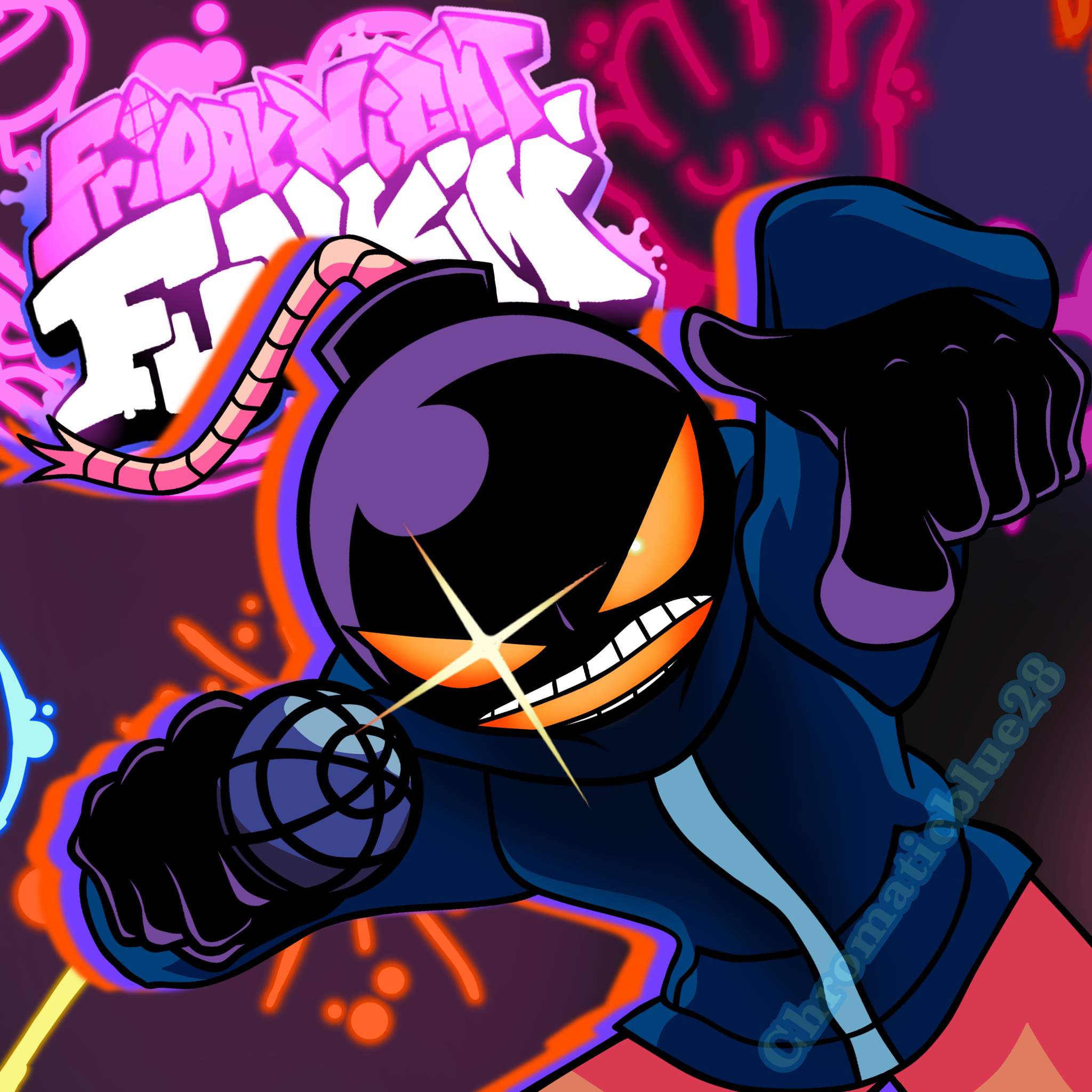 ⚠️💣WHEN WHITTY MEANS BUSINESS🎤⚠️ (Art Post) | Friday Night Funkin ...